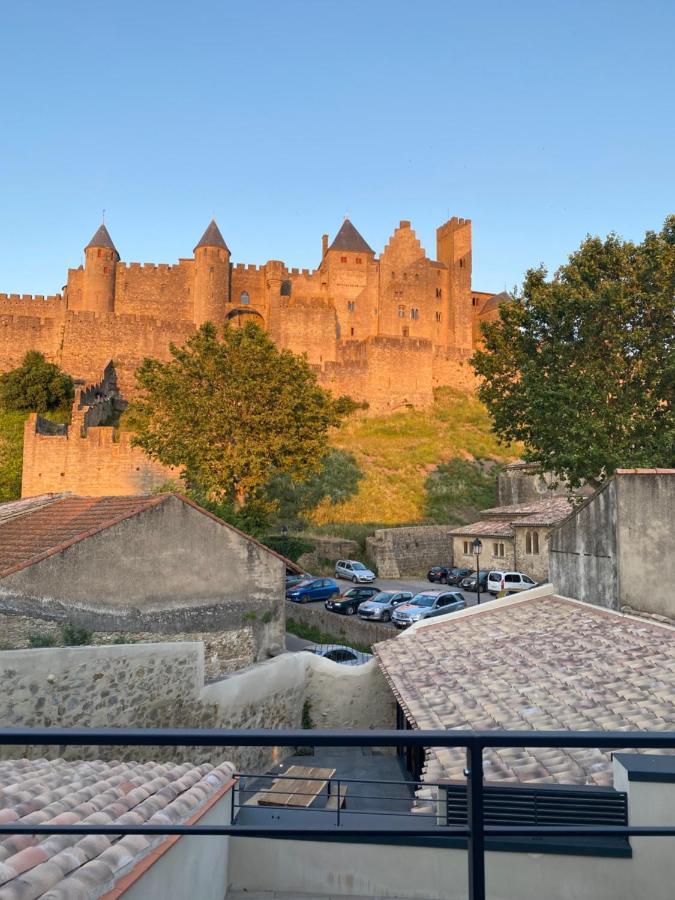 La Terrasse De La Tour Pinte. Appartement Carcassonne Buitenkant foto